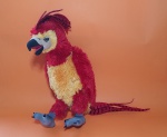 Belíssima FENIX da série Harry Potter, em pelúcia - Produto Original Universal Studios - Dimensão: 40 X 15 cm - Peça de coleção!