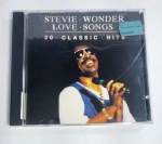 Conservado e Original CD - LOVE SONGS - STIVIE WONDER  - GLOBO/PLOLIDOR - 1994 - Conforme fotos.