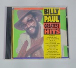 Conservado e Original CD - GREATEST HITS - BILLY PAUL- GLOBO/COLUMBIA - 1993. Conforme fotos.