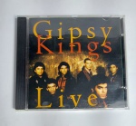 Conservado e Original CD -  GRIPSY KINGS  - LIVE- GLOBO/COLUMBIA - 1992 - Conforme fotos.
