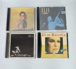 Conservado e Original Lote de 4 CD´S - ELIS REGINA . Conforme fotos.