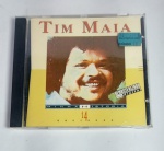Conservado e Original CD - TIM MAIA - MINHA HISTÓRIA - POLYGRAM  - Conforme fotos.