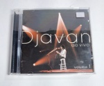 Conservado e Original CD - DJAVAN - AO VIVO - VOLUME 1 - EPIC - Possui encarte com letras das músicas - Conforme fotos.