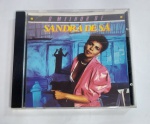 Conservado e Original CD - SANDRA DE SÁ - O MELHOR DE - 1989  - Conforme fotos.