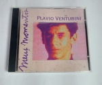 Conservado e Original CD - FLAVIO VENTURINI  - MEUS MOMENTOS - EMI  - Possui encarte com fotos de músicos - Conforme fotos.