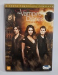 DVD - Conservado e Original - 6ª Temporada Completa - THE VAMPIRE DIARIES  - 20014/2015 - 5 Discos - Medida: 19 cm x 14 cm x 3 cm. Conforme fotos.