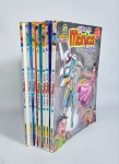 REVISTA - Lote de 7 Revistas Colecionáveis Da Turma Da Mônica Jovem - Nº 1 Edição de Lançamento - Nº2 - Nº3 - Nº4 - Nº5 - N6 - N7 - Ano: 2008 - Editora: Maurício de Sousa - Panini Comics - Estilo Mangá - Medida: 21 x 16 x 1 cm.