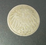 Moeda - estrangeira v- ALEMANHA Ano de 1901 !! lindo emblema !! cerca de 125 anos de existencia !! alto valor internacional !! acervo de colecionador !!