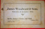 Colecionismo, Catalogo de escopetas e Rifles do Fabricante James Woodword, edição de Londres, citações de 1914