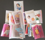 Album - Colecionismo - 53 figurinhas do album Princesas da Disney  !!! inclusive 6 figurinhas especiais brilhantes !! nenhuma repetida, todas diferentes !! acervo de colecionador !! perfeito estado !!