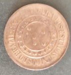 Moeda - Brasil !! valor de 40 reis ano de 1908 !! Soberba !! !! material bronze !! alto valor de mercado cerca de 80,00 reais !! valor inicial bem abaixo de mercado !!