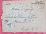 Militarismo- Envelope com Carta da época da Segunda guerra mundial !! com carimbo da Suástica !! carimbado inspeção do setor de expedição da Guerra ja no ano de 1945 !! acervo de colecionador !!