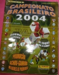 Colecionismo- Album de figurinhas Campeonato Brasileiro 2004 !! 100 % completo !! editora PANINI !! valor de mercado = 390,00 Reais !!