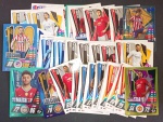 Colecionismo- 38 cards da Coleção TOPPS !! da Champions Leage !! e UEFA !! da Europa !! todos diferentes !! alto valor internacional !! acervo de colecionador !!