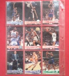 Colecionismo, 18 cards da NBA do basquete americano NBA, acervo de colecionador !! em perfeito estado !! alto valor internacional !! todos diferentes !!