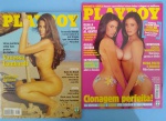 2 revistas Playboy !! As Gemeas !! ++ Sexo do escritorio !! voce ja pulou a Divisória !! + vanessa Lombardi nas Praias da Bahia !! acervo de colecionador !!