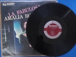Colecionismo- LP disco de vinil , LA Fabulosa Amalia Rodrigues !! Edição made in USA  !! (New York) 