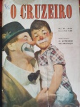 Revista O Cruzeiro !! - O Aprendiz de Palhaço !! edição do ano de 1950 !! varias reportagens de epoca !! acevo de colecionador !! moda feminina !! varios moldes e modelos de vanguarda !!
