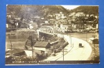 cartofilia- Vitória !! E.S. Vista parcial da cidade , passagem pela ponte Metálica !! Decada de 1950 !!! !! !! 