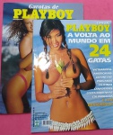 2 Revistas Playboy !! A Volta ao mundo em 24 gatas !! sem reportagens só fotos !! + 161 gatas da Playbouy dos USA !! edicoes de 1999 e 2003 !! acervo de colecionador !! perfeito estado !!