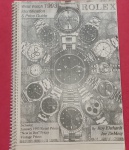 catalogo de Relógios !! Especial ROLEX !!! identificações com guia de preços !! uma infinidade de modelos !! masculinos / femininos , redondos, quadrados , etc...  !! otimo para colecionadores !!, ou relojoeiros !! acervo de colecionador ...