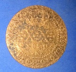 Moeda / Brasil - valor de XX  Reis ano de 1820 -R !! material cobre   !!!  Muito escassa !!  !! 