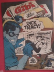 Revista Quadrinhos !! Padrão GIGANTE !! Dick Trace !! edição de 1975 !! contem Brucutu !! + chico Peste !!! + Spirit !! etc.. preto e branco e colorido !! dificil de aparecer !! acervo de colecionador !!