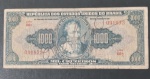 Cedula - BrasiL !! valor de 1000 Cruzeiros Autografada !! serie 60 !! cor azul !! valor estimado de mmercado cerca de 220,00 Reais !! valor inicial muito abaixo de mercado !!