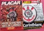 2  Revistas - Placar edicoes de 1982 e 1999  !! Destaque na capa para o Time do Corinthians !! Acervo de colecionador  !! 