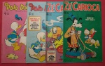 4 Revistas - Quadrinhos !! 2 unid, Zé Carioca !! + 2 Unid , Pato Donald !! Todas decada de 1970 !! Acervo de colecionador, perfeito estado !! 