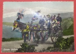 Postal da Itália- Ilha da Silícilia` Carreta Siciliana`- colorido. Passeio Típico!!!