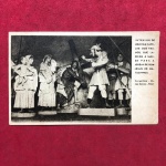 Cartofilia - Congonhas MG igreja de bom Jesus de Matosinhos. Interior de uma das capelas dos passos da subida - raridade decada de 1950!!