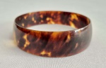 Antigo bracelete em casco de Tartaruga. Med. interna: 7 cm