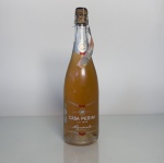 Espumante brasileiro Casa Perini Aquarela Moscatel, conhecido pelo perfil leve, doce e aromático. Garrafa de 750 ml, com coloração dourada e rótulo característico da linha Aquarela. Ideal para consumo gelado, com notas frutadas e frescas.