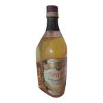 BEBIDA: Whisky Grant´s, 175 ml, antiga garafa lacrada.