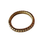 Aliança maleável em ouro 750. aro 16.