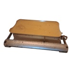 COLECIONISMO - Antiga balança vintage de cozinha no estado, 31 x 21, Alt. 7 cm.