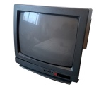 Televisor de tubo, Philco, 20  funcionando,