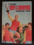 LIVRO TIGER ROY OF THE ROVERS ANNUAL 1968. EM INGLÊS.