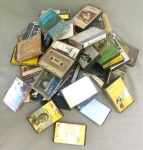 MÚSICA, quarenta e seis (46) fitas cassetes, diversas, algumas cópias, outras no estado, todas com sinais de uso e não testadas, vide foto.