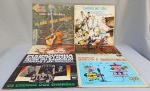 MUSICA, seis (6)  LPs em vinil, sendo:  3 sobre choros; 2 sobre Serestas e 1 Grandes Sucessos Inesquecíveis, todos usados.