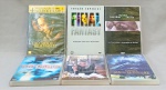 CINEMA, sete (7) DVDs: Edward, Mãos de Tesoura; Bonequinha de Luxo; Efeito Borboleta; Acima Um Olhar de Nós; Final Fantasy (duplo); Uma Mente Brilhante (lacrado e sem uso), a maioria com sinais de uso, não testados e sem garantia, alguns cópia, vide foto.