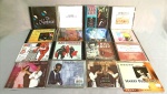 MUSICA, dezesseis (16) CDs variados: Pat Boone; Johnny Mathis; Ray Conniff; Harry Belafonte; Bill Haley & His Comets; Nat King Cole; etc., todos usados, não testados e sem garantia, alguns cópias, vide foto.