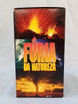 CINEMA, três (3) fitas VHS, Fúria da Natureza, lacradas e sem uso.
