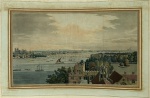 JOSEPH FARINGTON R. A. DEL - View of London from Lambeth 1º de junho de 1795, Med. 34X55cm 