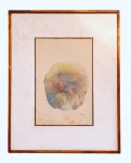 Agustin : Aquarela s. papel , ass. inf. dir. e dat. 1968. Med. Mi 30 x 20 cm  Me 40 x 30 cm