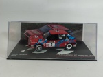 Lancia Delta HF Integrale 16V Rally Sanremo 1989 - Carro de coleção miniatura Diecast fabricado pela Altaya na escala 1/43 - Base e acrílico originais