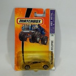 Mitsubishi Eclipse - Carro de coleção miniatura Diecast fabricado pela Matchbox Embalagem original lacrada com detalhes do tempo.