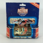 Ford Thunderbird 1995 Nascar do piloto Mark Martin  Valvoline - Carro de coleção miniatura Diecast fabricado pela Action - Embalagem original com detalhes do tempo