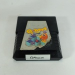 CARTUCHO de VÍDEO GAME ATARI - Q*bert. Não testado por ausência de equipamento e sem garantia futura.